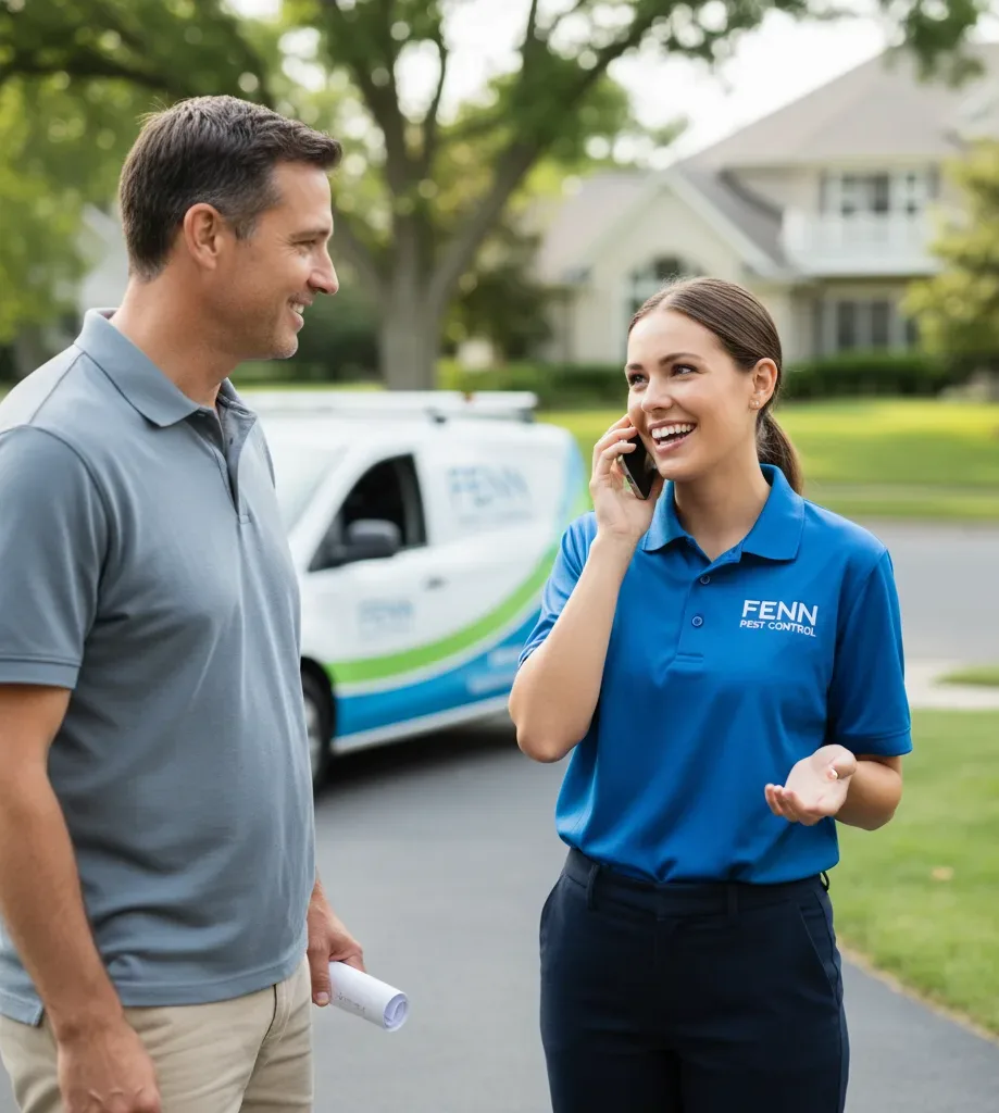 Fenn Pest Control customer support in Malakoff
